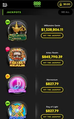 888 casino android App screenshot 3